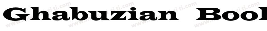 Ghabuzian Book Regular字体转换